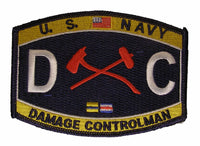 NAVY Engneering Rating Damage Controlman Military Patch DC - HATNPATCH