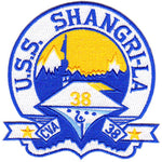 USS Shangri-La CVA-38 Larger Patch - HATNPATCH