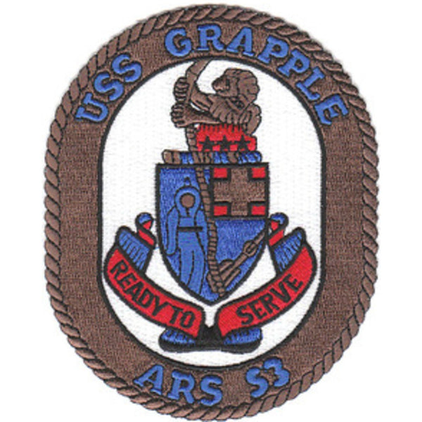 USS Grapple ARS-53 Patch - HATNPATCH