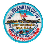 USS Franklin CV-13 Smaller Patch - HATNPATCH