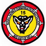 NMCB-15 SEABEE PATCH - HATNPATCH