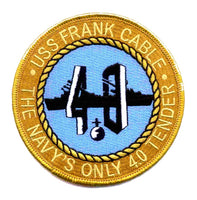 USS Frank Cable AS-40 Patch - HATNPATCH