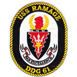 USS Ramage DDG-61 Patch - HATNPATCH