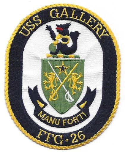 USS Gallery FFG-26 Patch - HATNPATCH