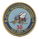 THIRTIETH NAVAL CONSTRUCTION RGT DET Diego Garcia SEABEES PATCH - HATNPATCH