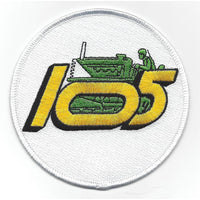 US NAVY 105TH CONSTRUCTION BATTALION SEABEE PATCH - HATNPATCH