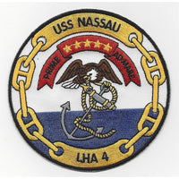 USS NASSAU LHA-4 PATCH - HATNPATCH