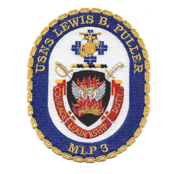 USNS Lewis B. Puller MLP-3 Patch - HATNPATCH