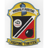 VF-13 Aviation Fighter Squadron One Three Navy Patch - HATNPATCH