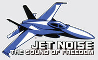 Jet Noise The Sound Of Freedom Decal - HATNPATCH