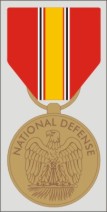 National Defense Medal Decal - HATNPATCH