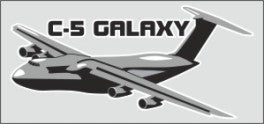 C-5 Galaxy Decal - HATNPATCH