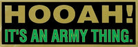 HOOAH! Bumper Sticker - HATNPATCH