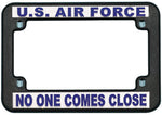 U.S. Air Force Plastic Motorcycle LP Frame - HATNPATCH