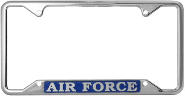 Air Force License Plate Frame - HATNPATCH