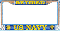 U.S. Navy Retired LP Frame - HATNPATCH