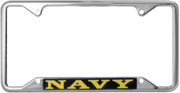 Navy License Plate - HATNPATCH