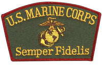 U.S. Marine Corps Semper Fi Patch PATCH - HATNPATCH