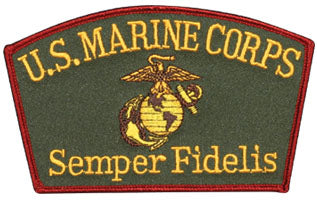 U.S. Marine Corps Semper Fi Patch PATCH - HATNPATCH