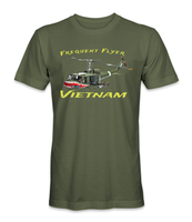 Frequent Flyer Army Huey Vietnam T-Shirt 1 - HATNPATCH