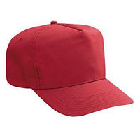 Blank Red Golf Style Hat - HATNPATCH