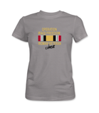OIF Woman Combat Veteran T-Shirt V1 - HATNPATCH