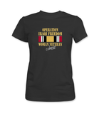 OIF Woman Combat Veteran T-Shirt V1 - HATNPATCH