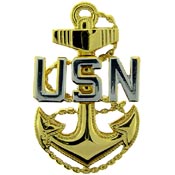 Navy Chief Petty Officer CPO Hat Pin - HATNPATCH