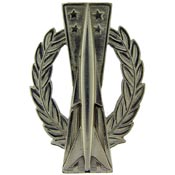 USAF MISSLE OPERATION BADGE (1-7/8") HAT PIN - HATNPATCH