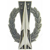 USAF MISSLE OPERATION BADGE (2-1/2") HAT PIN - HATNPATCH