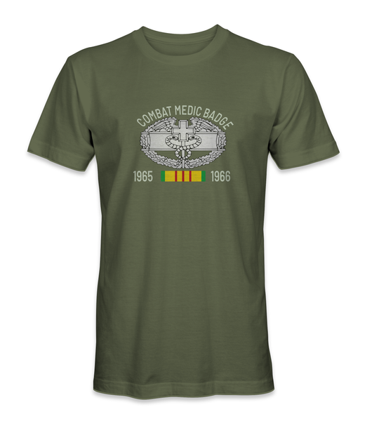 Vietnam Combat Medic Badge (CMB) T-Shirt - HATNPATCH