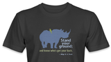 World Rhino Day “Stand Your Ground” Fundraiser T-Shirt - HATNPATCH