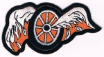 WHEEL WITH BROKEN WINGS PATCH - HATNPATCH