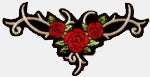 Roses and Thorns Patch - Small - HATNPATCH