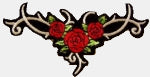 Roses and Thorns Patch - Large - HATNPATCH