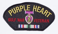 Gulf War Purple Heart Veteran Patch - HATNPATCH