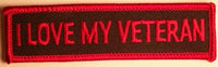 I LOVE MY VETERAN PATCH - HATNPATCH