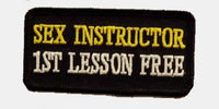 Sex Instructor First Lesson FREE! Patch - HATNPATCH