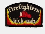 FIREFIGHTERS KICK ASH PATCH - HATNPATCH