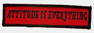 ATTITUDE IS EVERYTHING PATCH - HATNPATCH