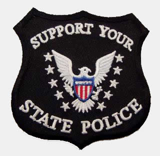 SUPPORT YOUR STATE POLICE PATCH - HATNPATCH