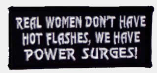 REAL WOMEN DON’T HAVE HOT FLASHES PATCH - HATNPATCH