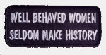 WELL BEHAVED WOMEN PATCH - HATNPATCH