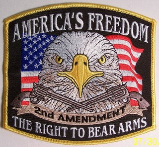 America's Freedom #2 Small Gun Patch - HATNPATCH