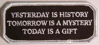YESTERDAY IS HISTORY PATCH - HATNPATCH