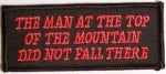 THE MAN AT THE TOP PATCH - HATNPATCH