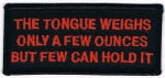 THE TONGUE WEIGHS PATCH - HATNPATCH