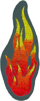 Flames - Tallest Patch - HATNPATCH