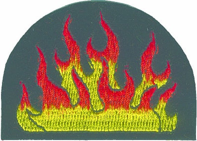 Flames Rounded - Small Patch - HATNPATCH