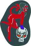 Woman Devil w/Skull Patch - HATNPATCH